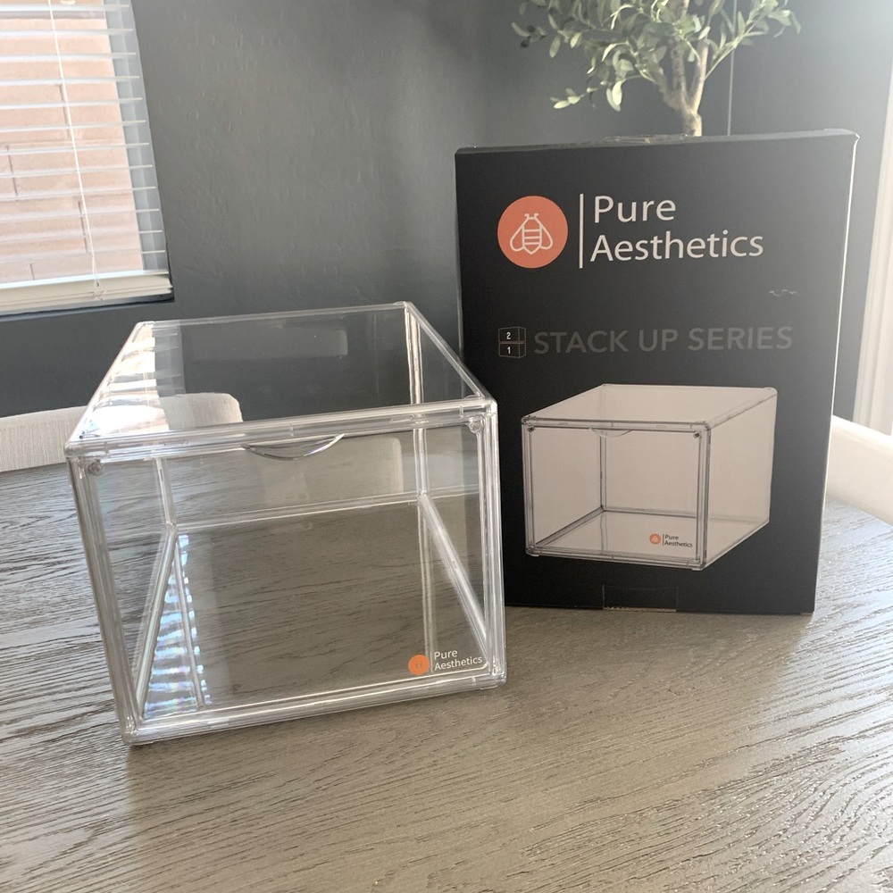 Pure Aesthetics: Acrylic Clear Shoe Boxes for Up to Size 13 (Front Opening)